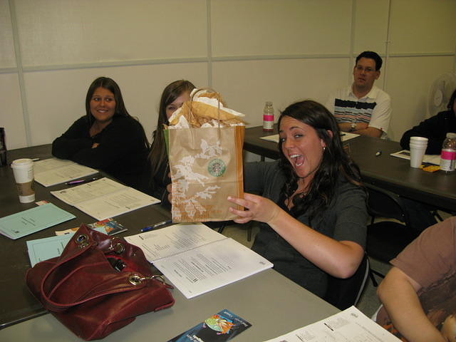 2009 April 5; Subway, Fuddruckers, 7-11, Starbucks, Boffins Club, Catholic Family Serives & Friends