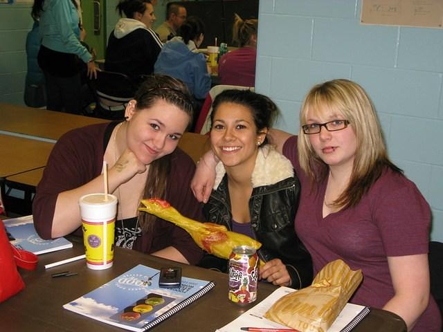 2010 March 7; Booster Juice, Wal-Mart, McDonald's, A & W, Dairy Queen 7-11 & Friend 4