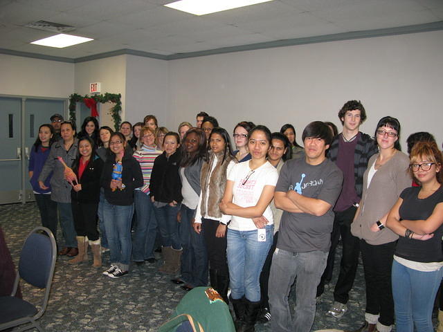 2011 December 11; Boffins Club, Starbucks, Sobeys, Saskatchewan Tourism Education Council & Friends 3