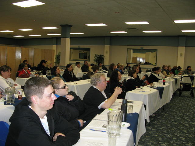 2011 March 22; Sask Deaf & Hard of Hearing, Starbucks, Omni Care Home, EE Burritos & Friends 4