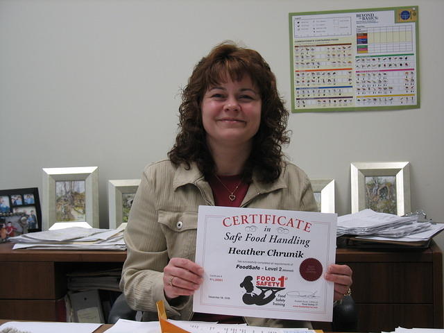 Food Safe Level 2 -certificate! (1)