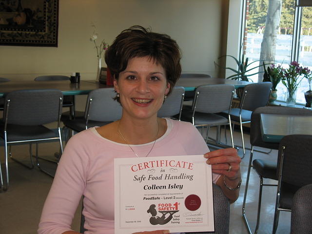 Food Safe Level 2 -certificate! (2)