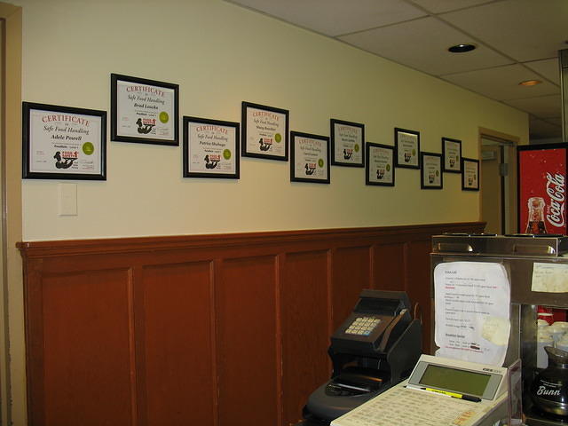 On the Western Development Museum wall, Saskatoon