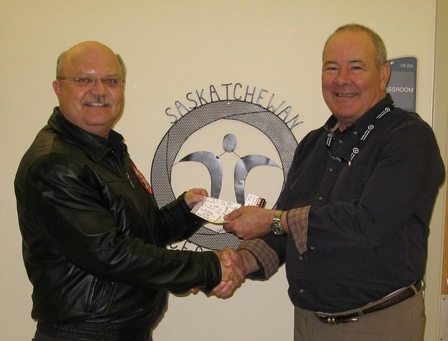 Donation to Saskatchewan Cancer Agency
