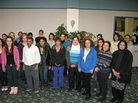 2011 January 24 & 25; Gobal Gathering Place, Booster Juice, Sharon VanCleave Child Care, YWCA & Friends 3