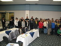 2011 March 22; Sask Deaf & Hard of Hearing, Starbucks, Omni Care Home, EE Burritos & Friends 3